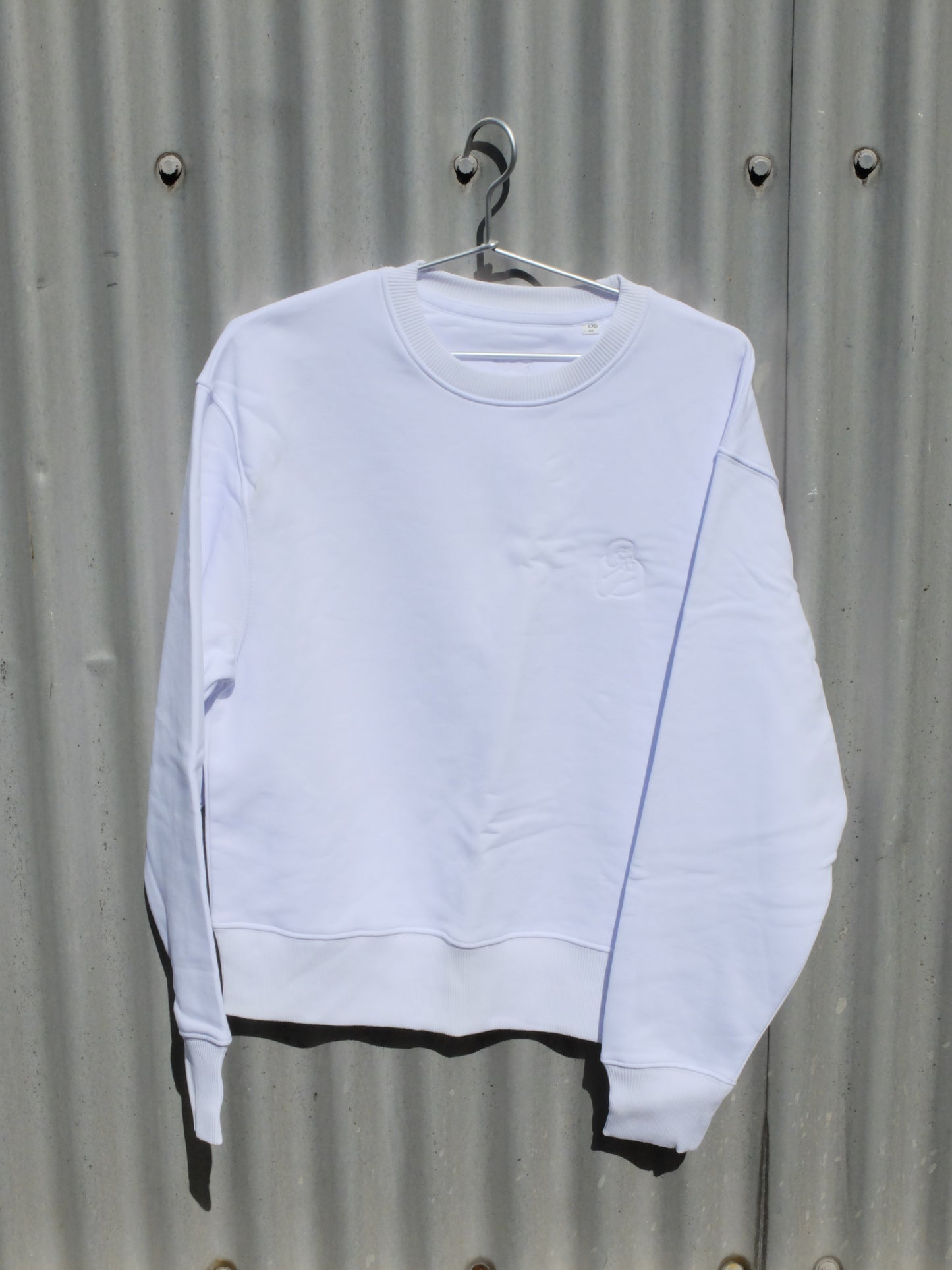 DAK White Crewneck - XXS