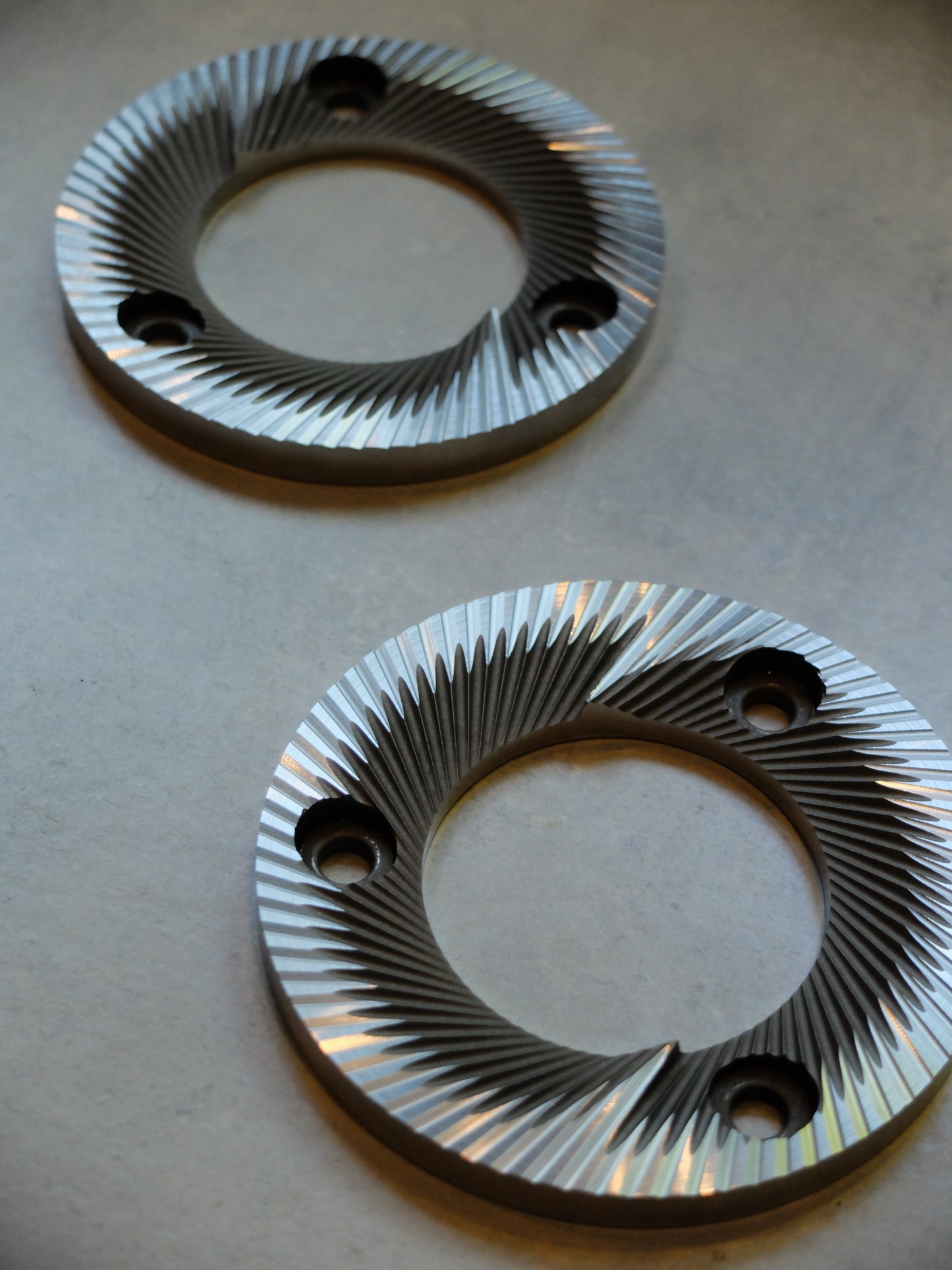 Mahlkönig EK43 Premium Cast Steel Burrs 98mm Standard - Seasoned